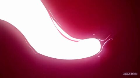 1girls 2d 2d_(artwork) ass big_tongue cunnilingus derpixon dungeons_and_dragons fandeltales female fey_(derpixon) from_behind mimic mimic_chest monster original original_character ribbon saliva thighhighs tonguejob x-ray x-ray_only yellow_eyes