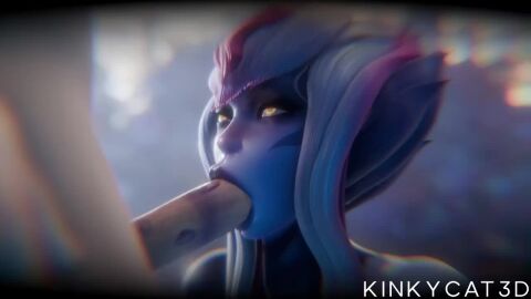 3d animated blowjob cum cum_in_mouth cum_inside cumshot deepthroat evelynn evelynn_(league_of_legends) facefuck kinkycat3d kinkykatt3d league_of_legends league_of_legends:_wild_rift longer_than_30_seconds short_video shorter_than_one_minute sound tagme video