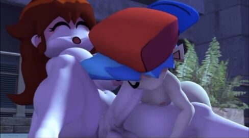 3d boyfriend_(friday_night_funkin) femboy femboyfriend friday_night_funkin futa_mommy_gf futa_on_femboy futa_on_male futanari girlfriend_(friday_night_funkin) intersex lolmcfallout male penis