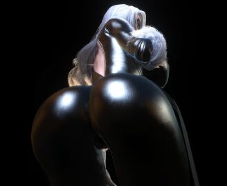 1girls 3d 3d_(artwork) alternate_ass_size alternate_breast_size ass ass_focus ass_shot backboob big_ass big_hips black_bodysuit black_cat_(cosplay) bodysuit breasts breasts_bigger_than_head breasts_bigger_than_torso cleavage clothed clothed_female cosplay female female_only gigantic_breasts gloves heel_boots hips hourglass_figure huge_ass huge_breasts kate_beckinsale large_ass long_hair marvel marvel_comics selene_(underworld) sideboob skin_tight slim_waist small_waist solo solo_female thin_waist tight_clothing top_heavy underboob underworld vaako vampire vampire_girl wasp_waist white_hair wide_hips