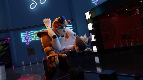 2020s 2023 2boys 3d animatronic anthro anthro_on_anthro anthro_penetrated anthro_penetrating anthro_penetrating_anthro anthrofied ass bear canid canine canine_humanoid canis digital_media_(artwork) duo duo_focus erect_penis erect_while_penetrated erection facepaint fan_character_(fnaf) five_nights_at_freddy's five_nights_at_freddy's:_security_breach gay gay_sex glamrock_freddy_(fnaf) glans headgear headwear humanoid_genitalia humanoid_penis legs legs_on_shoulders legs_spread legs_up lucasgshep machine male male/male male_only male_penetrated male_penetrating male_penetrating_male mammal mammal_humanoid oc original_character penetration penile penile_penetration penis penis_in_ass robot scottgames sex shoulder_pads size_difference steel_wool_studios top_hat ursid ursid_humanoid