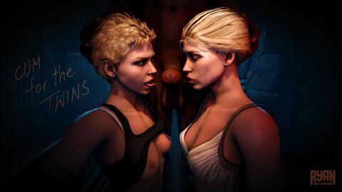 3d blonde_female blonde_hair breasts cassie_cage cfnm cheating clothed_female_nude_male cuckold cuckolding dark-skinned_male dress exposed_breasts fellatio female flashing flashing_breasts interracial interracial_sex kneeling looking_at_viewer male mortal_kombat_11 netherrealm_studios pale-skinned_female pierced_ears pierced_nose pierced_tongue piercing ryandoesstuff saliva saliva_string saliva_trail short-haired_female short_hair tank_top tank_top_lift threesome tomboy
