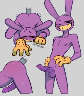 1boy anal anal_insertion anal_penetration anal_sex anon anonymous_male anthro anthro_bunny anthro_male anthro_penetrated ass big_ass boner bubble_ass bubble_butt bunny bunny_boy bunny_ear bunny_ears bunny_tail cartoony color colored disembodied_penis doggy_style face_down_ass_up foreskin fucked_from_behind fucked_senseless fucked_silly furry furry_male gay gay_anal gay_domination gay_male gay_sex glitch_productions gloves gloves_on gloves_only impact_(font) instant_loss instant_loss_2koma jax_(the_amazing_digital_circus) male male_only male_penetrated naked naked_anthro naked_male nipples nude nude_anthro nude_male penetration penis penis_in_ass prone_bone purple_body purple_penis rabbit rabbit_boy sex sketch_page the_amazing_digital_circus thick_ass thrusting thrusting_into_ass toony twink twink_penetrated uncircumcised veiny_penis wetwasabi wink winking_at_viewer yaoi yellow_gloves