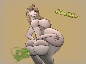 animated belly_expansion big_belly brap chainsaw_man fart fart_fetish inflation non-canon power_(chainsaw_man) sound tagme video