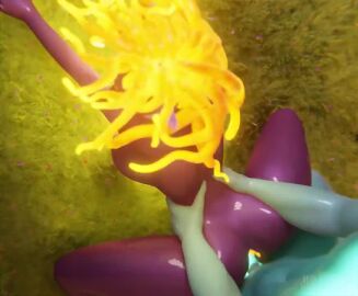 1girls 3d 3d_animation animated animation doggy_style doggy_style_position doggystyle_position female female_focus from_behind from_behind_position glowing_hair malewicky monster_girl purple_skin tagme video