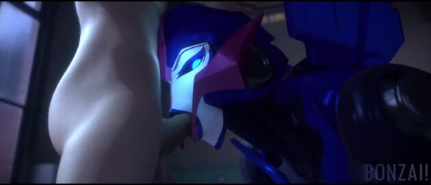 1boy 1girls animated arcee arcee_(prime) blowjob bonzai3d bonzaibomb deepthroat fellatio human_on_humanoid robot robot_girl robot_humanoid roroboros sound tagme thebredfactory_(va) transformers transformers_prime video