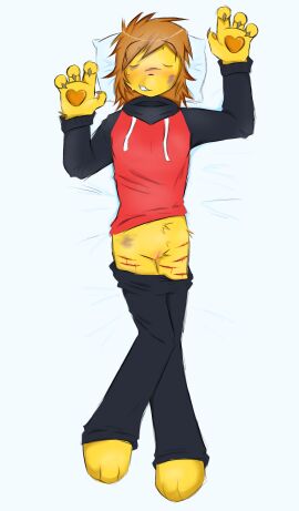 bruises cuntboy cuntboy_only cuts cuts_on_thighs fluffy hurt intersex laying_on_back looking_at_viewer male male_only masochism nervous_smile npcs_are_becoming_smart pussy red_hoodie roblox roblox_game robloxian self_upload solo tagme tagme_(artist) tangomangle