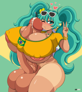 1futa about_to_cum aizalter areola_slip areolae ass autopaizuri autopaizuri_under_clothes balls big_ass big_breasts big_penis big_thighs blush brazil brazilian brazilian_futa brazilian_miku breasts clothed clothing cum cyan_eyes cyan_hair erection female futa_only futa_urethral_insertion futanari gigantic_penis hatsune_miku huge_ass huge_balls huge_cock huge_thighs human hyper_breasts hyper_penis intersex latin_american_hatsune_miku_(meme) light-skinned_futa light_skin long_hair looking_at_viewer mostly_nude nipple_slip nipples penile_urethral_insertion penis precum shirt solo straw straw_in_penis tagme tan tan_body thick_hips thick_thighs thighs twintails urethral urethral_insertion vocaloid yellow_shirt