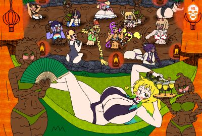 17girls 6+girls after_party alternate_costume arms_(game) artist_logo asleep ass background_characters bayonetta bayonetta_(character) big_ass big_breasts bikini blush brawlhalla breasts bubbles chainsaw_man cocktail cocktail_glass crossover crown crush_crush digital_media_(artwork) elma_(dragon_maid) ending fan female female_only gaming groping group group_picture hammock huge_ass huge_breasts ilulu_(dragon_maid) lantern lanterns lara_croft lara_croft_(classic) large_breasts looking_at_viewer lucoa massage masseuse min_min_(arms) mio_(crush_crush) miss_kobayashi's_dragon_maid monster_girl more_at_source mud mud_bath mud_pit muddy nintendo nintendo_switch nintendo_switch_console nix_(brawlhalla) one-piece_swimsuit original_character pampering peace_sign playing_videogame posing power_(chainsaw_man) quetzalcoatl_(dragon_maid) quicksand radicalone95 relaxing self_upload serving_beverage serving_drink serving_tray shantae shantae_(character) sierra_littlehale_(radicalone95) sinking sleeping slime_girl swamptoberfest swimsuit swimwear tagme throwing tohru_(dragon_maid) tomb_raider voluptuous voluptuous_female wink yuri zone-tan