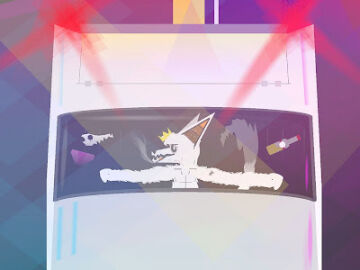 alcohol anthro beer beer_bottle beverage bone bottle briefs car cigarette cigarette_in_mouth clothing container crown feral gold_crown headgear hybrid inside_car jewelry lights low_res lying male male/male mask neytrixetherwood object_in_mouth open_mouth pink_briefs pink_clothing pink_underwear road skull skull_head skull_mask skulldog_(species) smoke smoking solo tail underwear vehicle white_body