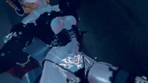 1girls 3d animated blush bouncing_breasts curvaceous curvy flameknight7 freckles freckles_everywhere freckles_on_chest freckles_on_face green_eyes horns looking_at_viewer mostly_clothed no_sound orange_hair original_character piercings shorter_than_10_seconds solo succubus swaying swaying_hips tagme tanline tease teasing teasing_viewer thick_thighs video vrchat vrchat_avatar wings wings_on_back womb_tattoo