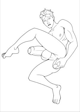 2024 commission dildo foreskin hot_wheels hot_wheels:_battle_force_5 line_art male male_only nude partially_retracted_foreskin penis retracted_foreskin uncircumcised vert_wheeler yuunsfw