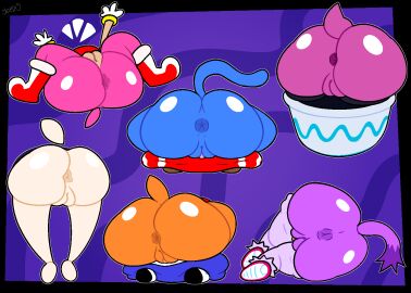 amy_rose anthro anus ass ass_focus blaze_the_cat bovid bovine bubble_ass bubble_butt butt_focus deltarune domestic_cat felid feline felis female huge_ass huge_butt joelbrunox5 katy_kat lagomorph lammy_lamb leporid lerose mammal parappa_the_rapper parsnip_(game) presenting_anus presenting_ass presenting_butt presenting_hindquarters rabbit reptile scalie sheep sonic_(series) sonic_the_hedgehog_(series) susie_(deltarune) sweaty_ass sweaty_butt thick_ass through_wall um_jammer_lammy