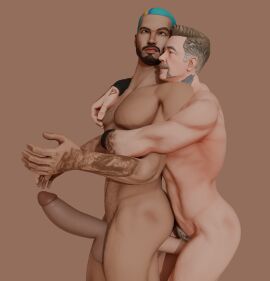 2boys 3d 3d_(artwork) 3d_artwork anal anal_sex arm_tattoo beard blue_hair chest cuddling erect erect_cock erect_dick erect_penis erection eyebrow_slits eyes_rolling_up fortnite fucked fucking fully_naked fully_naked_male fully_nude fully_nude_male gay gay_sex goatee gray_hair grey_hair gunnsteam hand_tattoo hugging irl_character j_balvin james_hetfield jbalvin_(fortnite) male male/male male_only male_penetrating_male moustache multicolored_hair naked naked_male neck_tattoo nude nude_male penetration penis pleasure pleasure_expression pleasure_face pleasured_expressions pleasured_face pleasured_male rainbow_hair real_person sex tattoo tattoos yaoi