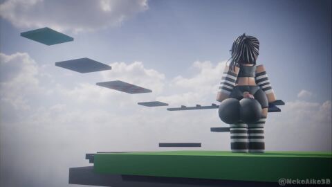 1futa 3d 3d_animation blender blender_eevee breasts crop_top face_fucking faceless_futa female futanari nekoaiko3d nipples roblox robloxian tagme thighhighs video