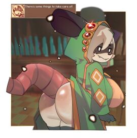 1girls american_opossum anthro ass atlyss big_ass big_breasts breasts chang_(atlyss) female female_only furry furry_only lefantis sally_(atlyss) text