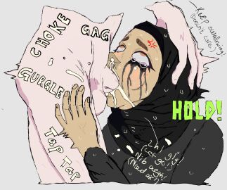 1boy 1girls abaya ahe_gao ahegao ahegao_face amber_eyes ambiguous_background arabian_clothes asphyxiation ass assertive assertive_male balls balls_deep balls_on_face balls_on_head balls_slapping_face ballsack big_lips big_penis black_clothes black_clothing black_hijab blank_background blowjob blowjob_face blush blush_lines blushing_profusely bold_text breasts brown_eyebrows brown_eyes brown_hair burka cheek_bulge choke_hold chokehold choking_on_cock choking_on_cum choking_on_penis clothed clothed/nude clothed_female clothed_female_nude_male clothed_sex cock cock_hungry cock_worship covering_head crying crying_with_eyes_open cum cum_down_throat cum_everywhere cum_explosion cum_in_mouth cum_in_nose cum_in_throat cum_inside cum_leaking_out_of_mouth cum_on_face cum_out_mouth cum_out_nose cum_out_throat cumming cumming_in_mouth cumming_inside dark-skinned_female dark_skin deep_blowjob deepthroat deepthroat_holder deepthroat_hug dick dirty_talk dominance dominant dominant_male edit edited edited_official_artwork egypt ejaculate ejaculating ejaculating_cum ejaculating_in_mouth ejaculation ejaculation_in_mouth energetic enjoyment erection eye_contact eyebrows eyes_open eyes_out_of_frame eyes_rolled_back eyes_rolling_back face_fucking fellatio female female_focus fingernails forced_deepthroat forced_oral gag gagging gagging_noise gagging_on_penis girthy girthy_penis glk grey_background grey_clothing gripping_thighs head_grab head_hold head_holding headscarf hi_res high_resolution highres hijab holding_thigh hooliganzz_(artist) horny horny_female horny_male huge_cock human hung ignored_instructions ignoring interracial irrumatio kneeling large_penis larger_female leaning_forward legs legs_apart light-skinned_male light_skin looking_at_another looking_at_partner looking_up makeup male male/female male_genitalia mascara mascara_tears meaty_dick middle_eastern_clothing modest motion motion_blur motion_lines motion_outline muffled muffled_moaning muffled_speech naked naked_male neck neck_bulge niqab no_pubes no_pubic_hair nostrils nude nude_male oc older_female on_knees onomatopoeia oral oral_creampie oral_penetration orgasm original original_artwork original_character original_characters out_of_breath overwhelmed parody partial_male penis penis_in_mouth pent_up petite picture pinned pinned_against_wall plain_background pleasure_face pouting pouting_lips religion religious religious_headwear ruined_makeup running_makeup running_mascara runny_makeup runny_mascara saliva saliva_on_penis same_age same_size scrotum secretly_loves_it self_upload semen semen_in_mouth semen_on_face serving sex shadow shaft shaved_crotch shocked sleepypine_(artist) slim sloppy sloppy_blowjob sloppy_deepthroat small_but_hung small_dom_big_sub smaller_male speech sperm straight struggling submissive submissive_female submit submitting_to_cock sucking sucking_tip suffocate suffocating suffocation surprise surprise_cumshot surprise_deepthroat surprised surprised_expression sweat sweatdrop sweating sweaty sweaty_body sweaty_clothes sweaty_face taboo tan tan-skinned_female tan_skin tanned tanned_female tanned_skin tapping tapping_out tear teardrop tearing_up tears tears_in_eyes testicles thick_penis thighs throat_barrier throat_bulge throat_fuck throat_penetration throatpie thrusting thrusting_into_mouth vein veins veins_on_dick veiny veiny_penis younger_male