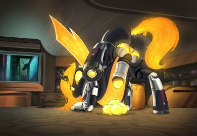 absurd_res android animal_genitalia animal_penis anus arthropod ass balls bodily_fluids cd_projekt_red changeling cum cybernetics cyberpunk cyberpunk_2077 cyborg digital_drawing_(artwork) digital_media_(artwork) egg egg_laying equid equine erection feral friendship_is_magic futanari genital_fluids genitals glowing glowing_body glowing_cum glowing_eyes glowing_genitalia glowing_penis hasbro hi_res horn horse intersex machine mammal masturbation my_little_pony mythological_creature mythological_equine mythology naked no_artist_signature nude open_mouth ovipositor ovipositor_penis penetration penis pony robot smeargle20 smile solo tail unusual_bodily_fluids unusual_cum unusual_genital_fluids wings