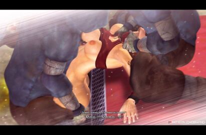 3d chobixpho deepthroat female gangbang missionary_position on_back oral rebecca_chambers resident_evil resident_evil_2 spitroast zombie