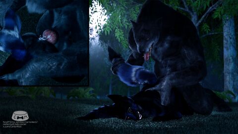 3d absurd_res anal anal_sex anatomically_correct animal_genitalia animal_penis ass blender_(artwork) blue_body blue_fur bodily_fluids canid canine canine_genitalia canine_penis canis cartermutt cum cum_in_ass cum_inside digital_media_(artwork) drooling duo forest fur genital_fluids genitals grass hi_res knot male male/male male_penetrated male_penetrating male_penetrating_male mammal moon multiple_angles mythological_canine mythological_creature mythology night outside penetration penis piercing plant saliva sex tail tail_pull text tongue tongue_out tree url werecanid werecanine werecreature werewolf wolf