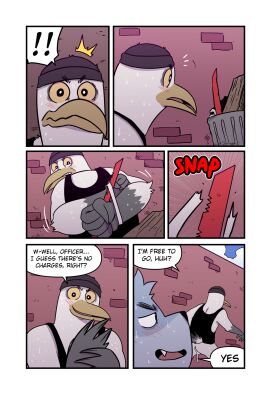 5_fingers anthro ass avian beak biped bird bodily_fluids canid canine canis colson_(t0l0k) comic cum cum_from_ass cum_in_ass cum_inside dialogue duo english_text exclamation_point fingers genital_fluids gull hi_res lari larid male mammal multiple_scenes solo speech_bubble t0l0k text theo_(t0l0k) wolf