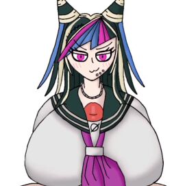 beat_banger big_breasts big_penis danganronpa danganronpa_2:_goodbye_despair flirty_expression horny_female huge_breasts long_penis mioda_ibuki shorter_than_30_seconds tagme video