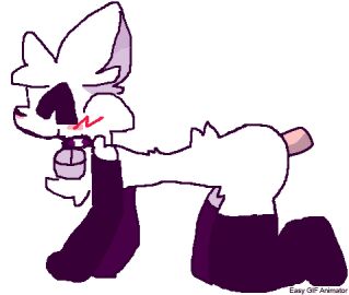 2boys anal anal_sex animated animated_gif anthro armwarmers bell blush boykisser boykisser_(meme) collar disembodied_penis feline femboy furry gay gayass_(ketchup64) male mrketchupfox penis silly_cat_(mauzymice) tagme thighhighs white_fur
