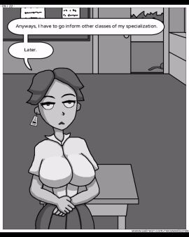 1boy animated areolae big_breasts black_and_white bouncing_breasts breasts english_text female id_tag male neo_weeb_lord_x pressing_breasts pussy school_uniform schoolgirl short_hair stomach_bulge vaginal_penetration