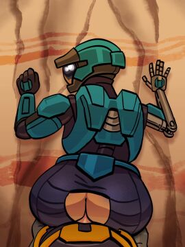 1boy 1girls artist_request halo_(series) kat-b320 sex spartan_(halo) tagme video