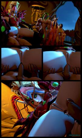 1girls 3d anal anal_sex ass blizzard_entertainment blonde_hair blood_elf cum cum_in_ass cum_inside female free_use gaping gaping_anus human human_(world_of_warcraft) light-skinned_female light-skinned_male light_skin male multiple_boys multiple_males night_elf public public_use pussy sex spread_legs train valeera_sanguinar waiting_in_line warcraft world_of_warcraft