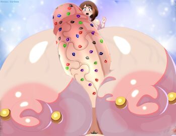 abstract_background areola areolae big_areola big_areolae big_breasts big_nipples big_penis blush blush_lines breasts breasts_bigger_than_ass breasts_bigger_than_body breasts_bigger_than_head breasts_bigger_than_torso brown_eyes brown_hair brunette cock_shock edit edited enormous_breasts enormous_penis ero-enzo female giant_breasts giant_cock giant_nipples giant_penis gigantic_areola gigantic_areolae gigantic_breasts gigantic_nipples gigantic_penis green_pubic_hair huge_areola huge_areolae huge_breasts huge_cock huge_nipples huge_penis hyper_areola hyper_areolae hyper_breasts hyper_nipples hyper_penis izuku_midoriya large_areola large_areolae large_breasts large_nipples large_penis lipstick lipstick_mark lipstick_mark_on_penis lipstick_marks lipstick_on_penis long_nipples long_penis male massive_areolae massive_breasts massive_nipples massive_penis my_hero_academia nipple_piercing nipples nipples_bigger_than_head ochako_uraraka penis penis_bigger_than_head piercing piercing_nipples rainbow_party rtenzo tongue tongue_out veiny_penis