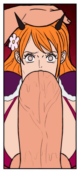 1boy 1girls animated beast_pirates_(cosplay) big_breasts big_penis bikini_top blowjob_face breasts cheek_bulge cleavage cum cum_in_mouth cum_in_throat cum_inside cum_overflow deepthroat defeated face_fucking faceless_male fellatio female female_focus forced_deepthroat forced_oral gag gagging hair_grab head_grab holymonster huge_cock infinite_cum male nami_(one_piece) one_piece open_mouth penis post-timeskip shocked_expression tears throat_abuse throat_fuck veiny_penis