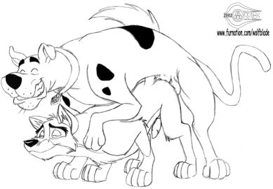 2002 anal anal_sex balto balto_(series) canid canine canis closed_eyes domestic_dog duo erection feral feral_on_feral feral_only from_behind_position genitals hanna-barbera male male/male male_only mounting penetration penis scooby-doo scooby-doo_(character) sex smile tail universal_studios wolf wolfblade