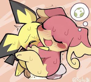 2025 anthro anthro_on_anthro anthro_penetrated anthro_penetrating anthro_penetrating_anthro audino black_ear_tips black_nose black_tail blush blush_lines blush_stickers blushing_profusely bodily_fluids body_part_in_pussy closed_eyes countershade_face countershade_torso countershading cum cum_from_pussy cum_in_pussy cum_inside cum_pool digital_drawing_(artwork) digital_media_(artwork) dipstick_ears duo ear_markings egg female female_penetrated from_front_position generation_2_pokemon generation_5_pokemon genital_fluids hi_res hug hugging_another looking_pleasured male male/female male_penetrating male_penetrating_female multicolored_body multicolored_ears nintendo open_mouth open_smile penetration penile penile_penetration penis penis_in_pussy pichu pink_blush pink_body pink_ears pink_tongue pokemon pokemon_(species) pussy red_blush seologi sex shaking smile sweat sweaty_body sweaty_face sweaty_legs tail tan_body tan_countershading tan_ear_tips tan_hands tan_legs thought_bubble tongue tremble_spikes trembling two-tone_body two-tone_ears vaginal_penetration white_tail yellow_body yellow_ears