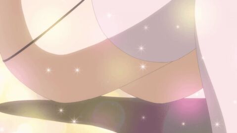 2025 20s animated anime_screenshot arafoo_otoko_no_isekai_tsuuhan_seikatsu ass cleavage dress female frilled_dress frills garter_straps lowres maid mailen_(the_daily_life_of_a_middle-aged_online_shopper_in_another_world) mature_female pink_dress sitting_on_floor sparkles tagme the_daily_life_of_a_middle-aged_online_shopper_in_another_world thick_thighs thighhighs thighs