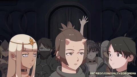 2d 2d_animation 2girls ahe_gao anal_fingering anal_insertion animated anus areolae ass ass_grab becoming_erect big_ass big_breasts blonde-haired_female blonde_female blonde_hair bob_cut bouncing_breasts breasts castle casual clothing cowgirl_position dark_skin dialogue dungeon english_voice erection fat_male female female_on_top fingering green_eyes hairless_pussy handjob heart-shaped_pupils horny human large_breasts long_video longer_than_2_minutes longer_than_30_seconds longer_than_3_minutes longer_than_4_minutes longer_than_5_minutes longer_than_one_minute male medieval moaning nipples nude on_top oolay-tiger orgasm original pale_skin penetration penis public public_sex pussy pussy_juice riding saltyicecream sex shaved_pussy smile sound straight sех sехual tagme vaginal_penetration video voice_acted