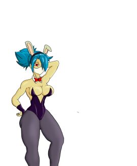 bunnysuit female skullgirls tagme valentine_(skullgirls)