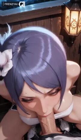 ai_generated blowjob deepthroat deepthroat_no_hands fellatio frenzyai konan naruto naruto_(series) pov tagme video