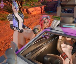 1futa 2girls 3d 3girls blender brite_bomber brite_raider female fingering fortnite futanari haziest_mirage intersex masturbation partially_clothed pubic_hair ringmaster_scarr_(fortnite) scarr_(fortnite) the_machinist_(fortnite) threesome