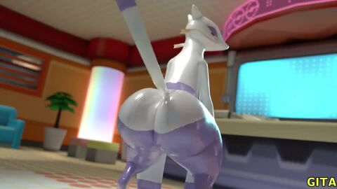 16:9 3d_(artwork) 3d_animation ambiguous_gender animated anthro ass big_butt bouncing_butt bubble_butt butt_focus clothing digital_media_(artwork) furry generation_5_pokemon hi_res huge_butt latex latex_clothing latex_skinsuit mienshao nintendo pokemon pokemon_(species) pokemon_center rear_view skinsuit solo sound tagme tight_clothing twerking video widescreen