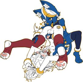 alpha_channel anal anthro bodily_fluids bondage collar cuff_(restraint) cum cum_in_mouth cum_inside cum_on_face dripping duo e621 genital_fluids genitals hand_cuffs handjob handjob_while_rimming heart_symbol hexerade koud3x logo long_hair male male/male mascot nipples oral paws penis precum precum_drip restraints rimming sex small_penis tagme taigaxholic toe_beans