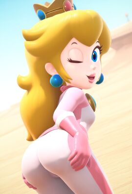 1girls 2025 3d 3dcringe ai_assisted ai_generated blonde_hair blue_eyes canyon civitai crown curious d3rmal desert earrings edit edited female female_only grabbing grabbing_ass hand_behind_back lips long_hair looking_at_viewer mario_(series) mario_kart_world motorcycle multiple_images nintendo princess_peach racing_suit solo spread_ass tagme wink