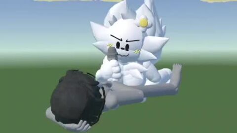 3d 3d_animation adult_female adult_male animated anon anonymous_male arm_behind_head arm_on_chest blank_background blush_lines chest_tuft cloud clouds erect_penis flower_in_hair furry furry_female furry_with_non-furry grabbing_penis gripping_cock gripping_penis handjob human_male humanoid_feet large_breasts large_penis laying_down laying_on_back legs_apart penis rec_room shorter_than_30_seconds stroking_cock stroking_dick stroking_penis submissive_female sunny_(melodynotmel) syntholsoul tagme video