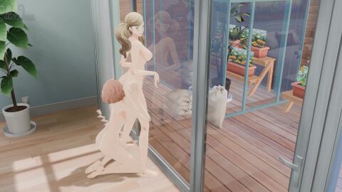 2girls 3d animated ann_takamaki ass ass_eating ass_focus ass_grab atlus blonde_hair blush completely_naked completely_naked_female completely_nude completely_nude_female duo duo_female duo_focus eating eating_ass eating_pussy female female_only haru_okumura megami_tensei moaning naked naked_female nude nude_female persona persona_5 princeluca short_hair tagme twintails video