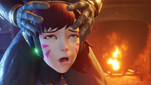 1girls 3d 3d_(artwork) amputee blender blender_(software) broken_rape_victim d.va death dismemberment female female_death gore guro masterkabal mortal_kombat necrophilia overwatch overwatch_2 reverse_blowjob severed_head