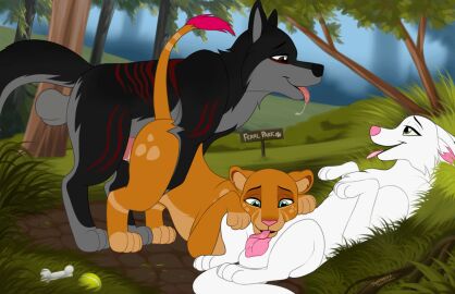 2d_animation animal_genitalia animal_penis animal_pussy animated anus aode_(asonix) ass balls balls_deep blush bodily_fluids canid canine canine_genitalia canine_penis canine_pussy canine_teeth canis cum cum_drip cum_in_pussy cum_inside cum_on_penis digital_media_(artwork) dripping ejaculation felid feline feline_genitalia feline_pussy female female/female female_penetrated feral feral_on_feral feral_penetrated feral_penetrating genital_fluids genitals group knot knotted_penis lion male male/female male_penetrating male_penetrating_female mammal mohitopaw orgasm pantherine pawpads paws penetration penile penile_penetration penis penis_in_pussy pussy sex tail teeth tongue tongue_out trio vaginal_fluids vaginal_penetration wolf