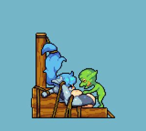 angry angry_face angry_sex animated azure_(badcolor) azure_(heroine_conquest) badcolor bdsm big_breasts blue_hair bondage breasts breeding_farm breeding_slave captured captured_heroine defeated defeated_heroine female goblin heroine_conquest huge_breasts knight large_breasts mating_press missionary_position pixel_animation pixel_art questionable_consent restrained rope tied tied_hair tied_up women_livestock