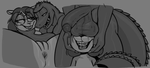 2024 anthro balls balls_on_face big_penis chipchell female furry huge_cock lace_(chipchell) male original original_character original_characters penis pussy tagme thick_thighs unnamed_character wide_hips