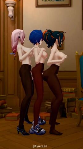 1girls 2futas 3d 9:16 animated ayuraen belle_(zenless_zone_zero) big_breasts black_hair black_hair_futa blue_hair blue_hair_female blue_hair_futa bouncing_breasts breasts female female_penetrated from_side futa_on_female futa_on_futa futa_penetrated futa_penetrating futa_penetrating_female futa_penetrating_futa futanari hoyoverse intersex light-skinned_female light-skinned_futa light-skinned_futanari light_skin long_hair longer_than_10_seconds love_train mihoyo moaning mp4 multiple_futa multiple_futanari pink_hair pink_hair_futa ponytail sex sex_from_behind short_hair short_hair_futa sound standing standing_sex tagme topless tsukishiro_yanagi vertical_video video zenless_zone_zero zhu_yuan
