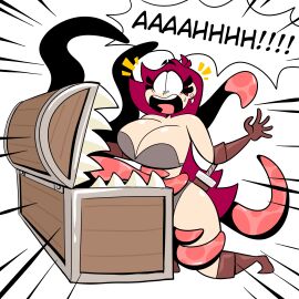 2023 absurd_res ass big_ass big_butt breasts chest female huge_breasts imminent_rape imminent_sex mimic mimic_chest mojo_montebon monster original original_character tagme tentacle tentacle_on_female thick_thighs trixie_(mojo_montebon) wide_hips